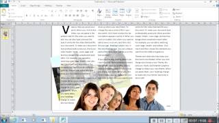 Microsoft Publisher  Layers and Transparency [upl. by Inavoig845]