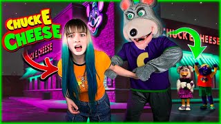 🟢 ENCONTRAMOS el ATERRADOR ESCONDITE de CHUCK E CHEESE y ME ATRAPÓ el RATÓN CHUCK 😰🧀😈 [upl. by Drusus557]