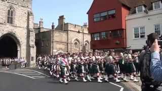 Argylls last march through Canterbury [upl. by Donnamarie471]