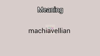 machiavellian meaning in English amp TeluguGoogul Dictionary dictionary meanings telugu english [upl. by Nosak]