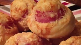 GROS CHOUX FEUILLETÉS BACON ET FROMAGE [upl. by Ymorej599]