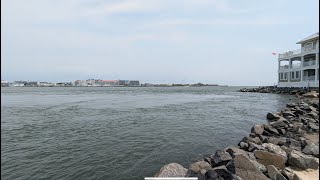 Ocean City Maryland as seen from Across The Reach [upl. by Leinahtam]