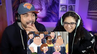 family guy most racist moments compilation Minority couple Reacts [upl. by Scharaga262]