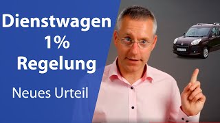 Dienstwagen 1 Regelung einfach erklärt Neues Finanzamt Urteil 2020 I Steuerberater erklärt [upl. by Ahsotan59]