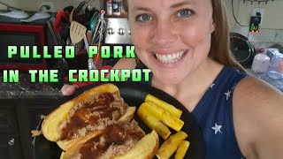 SLOW COOKER PULLED PORK [upl. by Ilarin]