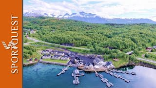 A Tour of Norway Sea Fishing Camp  Saltstraumen Brygge [upl. by Annibo418]