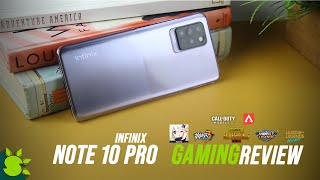 Infinix Note 10 Pro Gaming Review  Max settings ft Apex Legends [upl. by Mellisent]