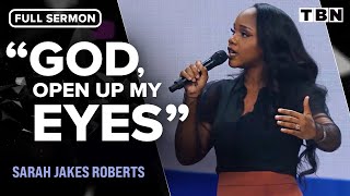 Sarah Jakes Roberts Who is God Calling You to Be  Motivational Sermon on TBN [upl. by Elleined]