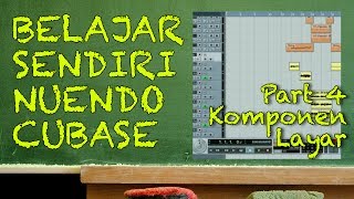 Belajar Nuendo  Cubase Part 424  Komponen Layar [upl. by Hairehcaz]