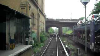 Führerstandsmifahrt SBahn Berlin Wedding  Landsberger Allee [upl. by Radburn]