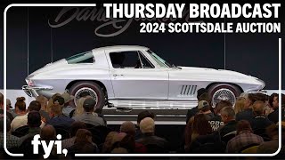 2024 SCOTTSDALE THURSDAY BROADCAST  Thursday January 25  BARRETTJACKSON 2024 AUCTION [upl. by Hammond]