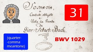 Bachs BWV 1029 1st movement arranged for Alto Sax tuned into E31 quartercomma meantone [upl. by Sharon862]