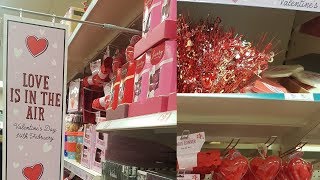 New Valentines day range in PoundlandValentines day decorations in Poundland [upl. by Hgiellek]