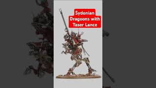 Sydonian Dragoons with Taser Lance 10th edition 40K warhammer40k [upl. by Nolava]