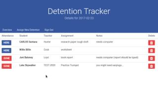 Detention Tracker Demo [upl. by Nniuq57]