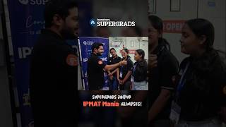 Experience the Excitement IPMAT Mania at Jaipur Supergrads 🎉 Exciting Glimpses  shorts [upl. by Gnoc]