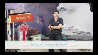 Liposuction All you want by Dr Faisal Akhlaq  Elegance Plastic Surgery Clinic  Karachi Pakistan [upl. by Japeth]