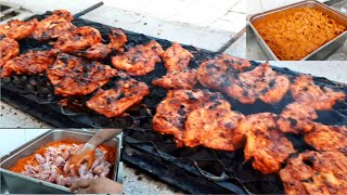 Tandoori Chicken Marinated For Barbecue  How To Marinade Chicken BBQ [upl. by Ridinger959]