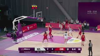 FUTURE 20272028 1 WNBA DRAFT PICK ZHANG ZIYU PASSING OUT OF THE POST WITH SHAQ COMPARISON 62524 [upl. by Stefanac430]