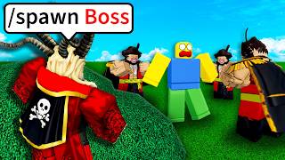 Trolling as a Secret Admin in Blox Fruits [upl. by Hanshaw]