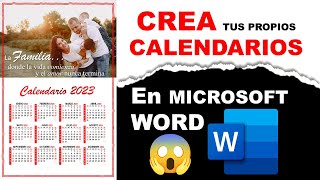 Crea tus CALENDARIOS PERSONALIZADOS 2023 AndyStifler97 [upl. by Noitsirhc]