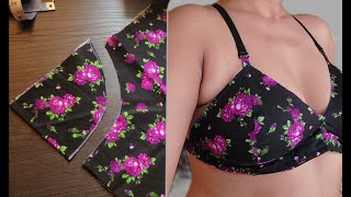 36B Bra Cutting and Stitching  Perfect Fitting  36B ब्रा परफेक्ट कटिंग [upl. by Fugere660]