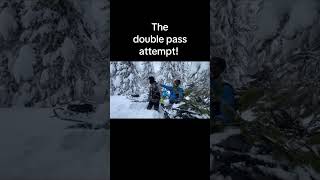 We tried… snowmobile skidoo oxbowgear snow polaris mountainreadymethod skidoo [upl. by Essile]