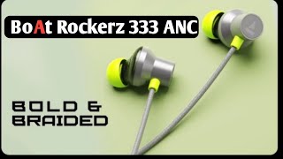 Boat rockerz 333 anc neckband unboxing review  Best sounding under 1500 [upl. by Cyrie]