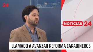 Amnistía Internacional “Debiera revisarse la naturaleza militar de Carabineros”  24 Horas TVN [upl. by Hite]