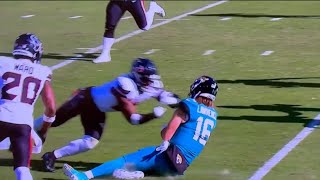 Trevor Lawrence Concussion Texans vs Jaguars Brawl [upl. by Lutero538]