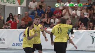 Futsal Serie A2 Elite  Città di Melilli Terrazza degli Iblei Vs Asd Taranto Calcio 5 [upl. by Enilehcim]