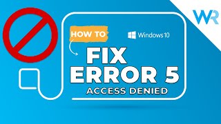 2024 Fix Error 5 Access is denied when installing software [upl. by Gamali87]