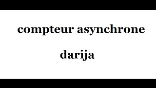 electronique numerique compteur asynchrone modulo 8 et 5 [upl. by Weixel]