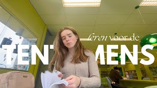 leren voor mijn eerste tentamens op de uni [upl. by Anelrihs]