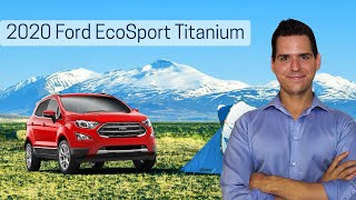 2020 Ford EcoSport Titanium Review  Learn all the features [upl. by Toddy119]