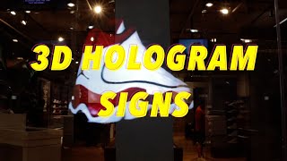 DIY 3D Hologram Signs [upl. by Ulund398]