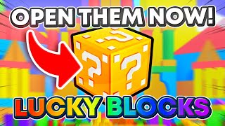 WHY YOU SHOULD OPEN LUCKY BLOCKS 2X YOUR GEMS in Pet Simulator 99 [upl. by Grantham]