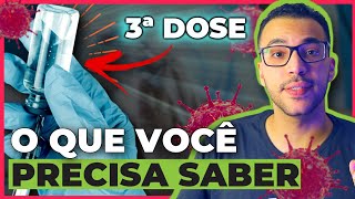 TERCEIRA DOSE DA VACINA Veja esse vídeo ANTES DE TOMAR [upl. by Hank]