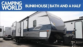 2019 Zinger 331BH  Travel Trailer  RV Review Camping World [upl. by Stace]