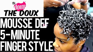 The Doux MOUSSE DEF One Product Style in 5 minutes [upl. by Rochelle]