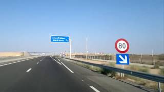 Autoroute A7 AgadirMarrakech HD 45 [upl. by Lletnwahs]