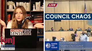 Chaos erupts during Seattle City Council meeting – yet again [upl. by Letha568]