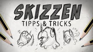 Besser skizzieren  Tipps amp Tricks  Drawinglikeasir [upl. by Yurik]