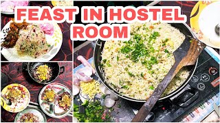 FEAST IN HOSTEL ROOM  IPGMER MEDICAL COLLEGE  HOSTEL LIFE  VLOG WITH BMG [upl. by Hogle]