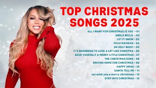 🎄1 Hour Best of 1950s to 2024s Christmas Carols  Top 50 Christmas Songs Playlist Xmas 2025 [upl. by Enialahs]