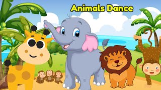 Animal Dance Song  Kids Song  Cocomelon Nursery Rhymes [upl. by Idorb127]