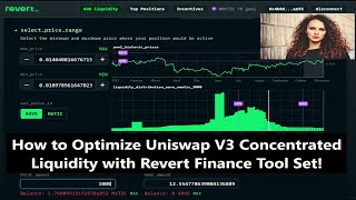 How to Optimize Uniswap V3 Concentrated Liquidity with Revert Finance Tools to get 60 or more APR [upl. by Annamaria463]