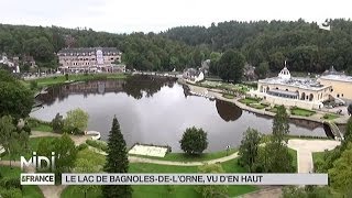 VUE DEN HAUT  Le lac de BagnolesdelOrne [upl. by Chloe]