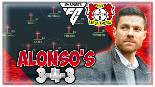 Replicate Xabi Alonsos Bayer Leverkusen Tactics in EAFC 24 [upl. by Brooking570]