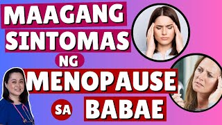 Maagang Sintomas ng Menopause sa Babae  By Doc Liza RamosoOng [upl. by Ahsein280]